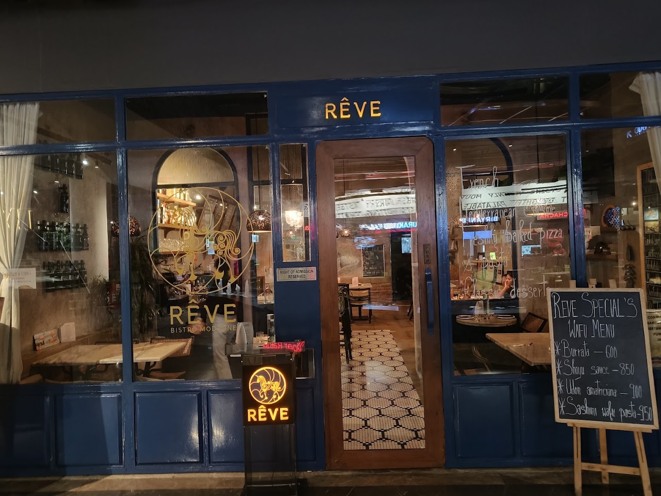 REVE BISTRO MODERNE